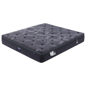 King Queen Size Pillow Top Memory Foam Natural Latex Roll Up In A Box Pocket Spring Mattress