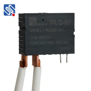 Meishuo MLQ-90-109-B-L2-R NC micro double coil smart meter relay DC 9V 90A 250VAC mechanical latching relay