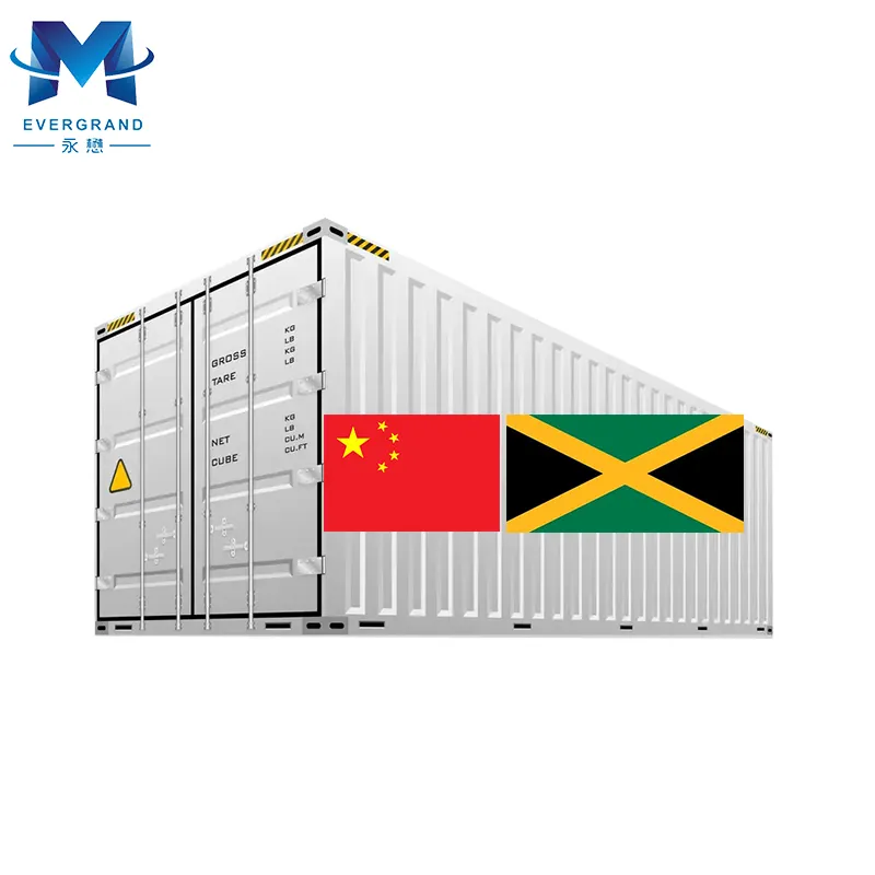 10 Jaar China Agent 40hq Gebruikte Container Voor Lading Laden En Lozen Poort Van Kingston Jamaica