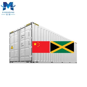 10 ans de conteneur utilisé par l'agent 40HQ de la Chine pour le chargement de cargaison et le port de décharge de Kingston Jamaïque