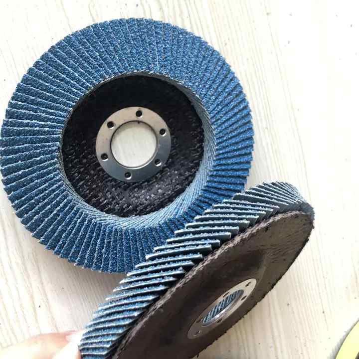 4 1/2 Inch Grit 40 60 80 Grit Flexible Zirconia Flap Disc for Stainless ...