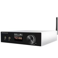 Cloudyx Hi-Fi WiFi Profesyonel Karaoke Ses Amplifikatörü, USB Girişi, Airplay/DLNA Akış, 2x60W Stereo Alıcı