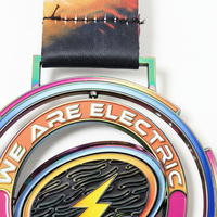 Medallas Personalizadas con Centro Giratorio, Diseño Único, Medallones de Aleación de Zinc, Medallas Deportivas de Metal Personalizadas, Fabricante
