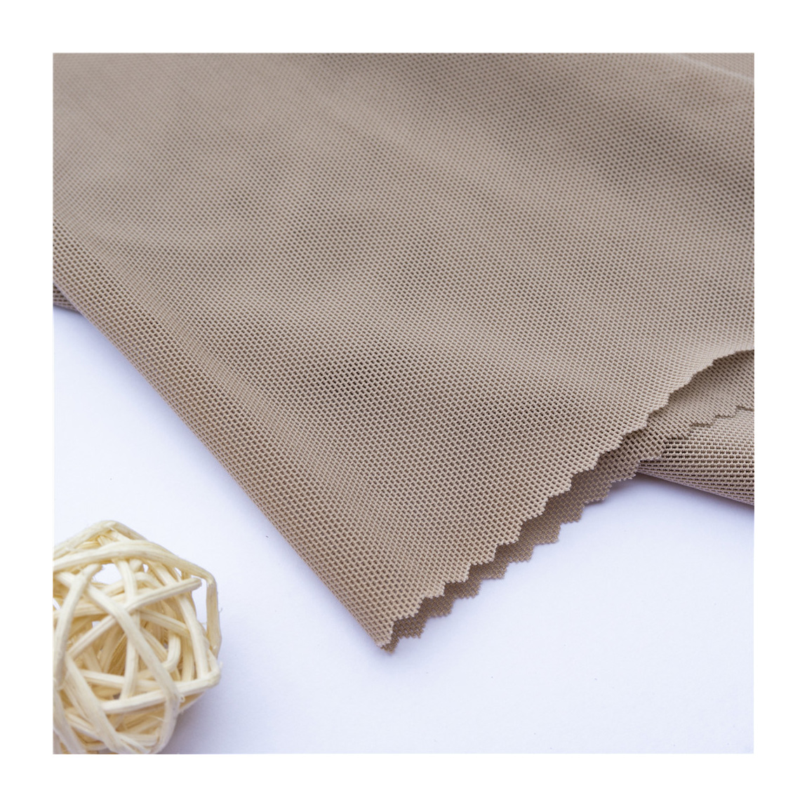 Nylon spandex powernet 4 way stretch power net mesh fabric for underwear and lingerie