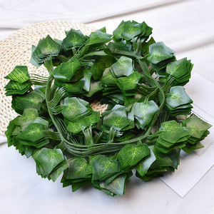 Guirlande de feuilles vertes artificielles Sheng Hongjia en lierre pour décoration de mariage et de maison 2-8801 - Product Image 2