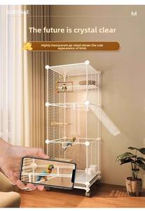 Accessori per animali domestici all'ingrosso cagecanari pappagallo uccello cagemetale uccello Cagelarge uccello gabbia di allevamento di uccelli - Product Image 6