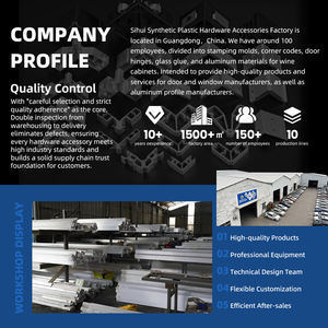 Profil de coin de fenêtre en aluminium de différentes tailles, 90 degrés, pour fenêtres et portes en aluminium, joint d'angle - Product Image 5