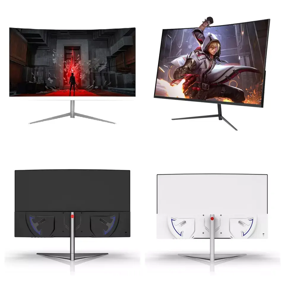 Monitor a schermo curvo da 27 pollici 165Hz PC da gioco 4k 1K 2K Monitor da gioco