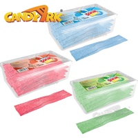 Bonbons gélifiés arc-en-ciel, fabrication OEM/ODM, approvisionnement direct usine, bandes de réglisse, bonbons à la réglisse, marque privée disponible