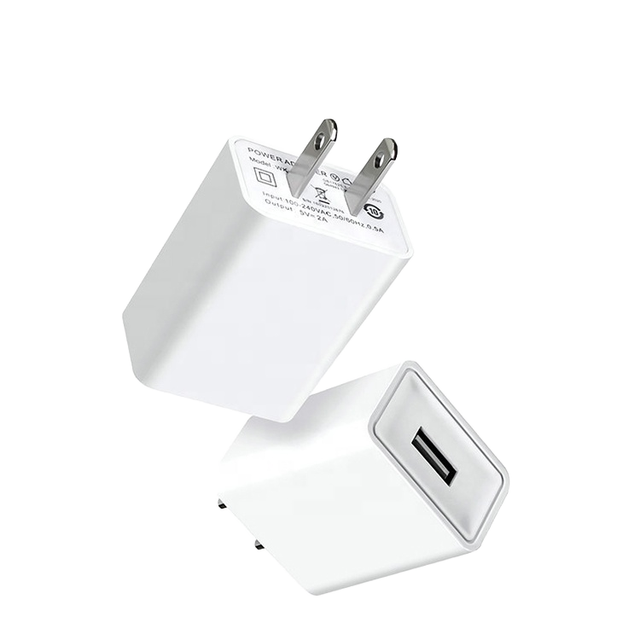 US Version Fast Charging 5V 2A USB Wall Adapter 10W Output Power Mobile Phone Charger for iPhone & Android Phone Accessories