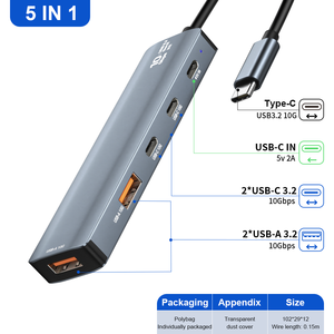 ULT-unite USB c集线器，带USB <span class=keywords><strong>3.2</strong></span> 10gbps传输 - Product Image 6