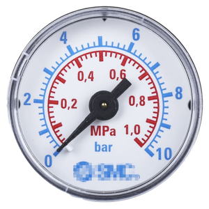 새로운 오리지널 1 년 보증 일본 SNC K8-10-40 압력 게이지 0-10 바 G1/8 - Product Image 4