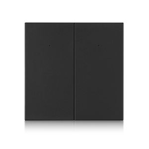 SMARSECUR EU Glass Tuya WIfi Interrupteur mural intelligent sans fil avec télécommande, compatible Alexa - Product Image 1