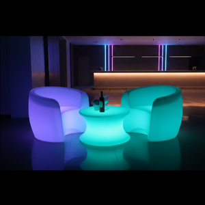 Fauteuil de relaxation occasionnel avec éclairage LED intégré - Product Image 4