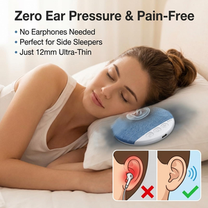 Altavoz para Debajo de la Almohada, Recargable, para Dormitorio, Sala de Estar, con Batería de 200 mAh, Altavoz de Cojín Portátil con Sonido HiFi y Temporizador - Product Image 4