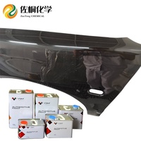 Vente en gros de vernis d'entretien pour voiture en résine époxy acrylique chimique, apprêt pour peinture automobile en aérosol, durcisseur de peinture automobile