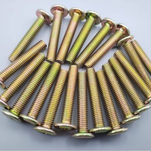 High Strength Galvanized Phillips Head <b>Flat</b> Head Chamfered Furniture <b>Screws</b> M8 M6 For Wood Assembly GBT 845 2017 Class 8.8 - Product Image 1