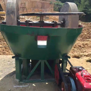 Molino de Bandeja Húmeda para Molienda de Oro de Rendimiento Estable con Motor de CA y Engranajes, Capacidad de 0.5-50 TPH para Procesamiento Húmedo - Product Image 6