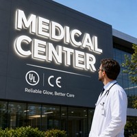 Panneaux publicitaires, logo 3D, enseigne personnalisée, lettres LED, signalétique LED, lettres en acrylique, lettres rétroéclairées LED, panneaux signalétiques