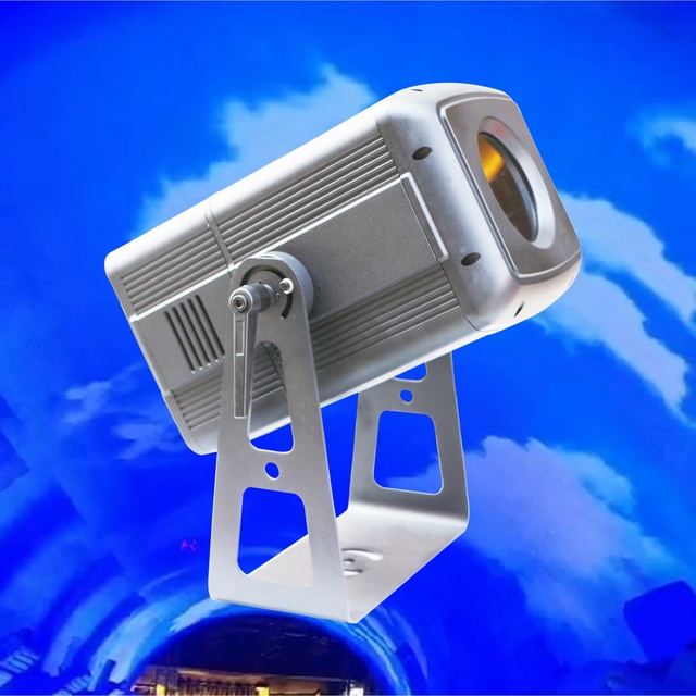 100W 200w Outdoor Advertising Lights Custom Logo Projector DMX LED Gobo Advertising Projector