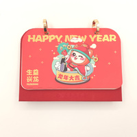 Calendrier de bureau personnalisé non daté 365 jours, spirale mensuelle, pour l'auto-soin, en papier durable, avec support et design à feuilles mobiles, pour la planification et la présentation au bureau