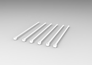 Angke AK-4.8*200 Bridas de nailon autoblocantes de 4.8mm x 200mm, colores personalizables para uso industrial, automotriz y doméstico - Product Image 4