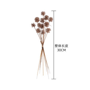 ช่อดอกไม้ประดิษฐ์ CallaFloral สีขาวนมน้ำตาล ทำจากพลาสติก สำหรับตกแต่งงานแต่งงานในร่ม สไตล์ INS - Product Image 4