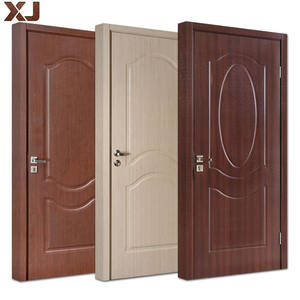 メラミンMDFウッドドア寝室用ホテルルームヴィラインテリア防水プレハングモダンデザイン価格 - Product Image 3