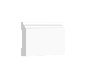 Plinthe en bois de pin peinte, finition blanche, imperméable - Product Image 6