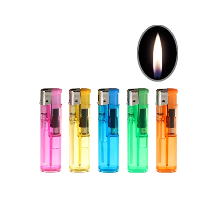 Disposable Cheap Plastic Gas Lighters Refillable Kitchen Butane flame Lighter Unique China Wholesale Cool Electronic Lighter