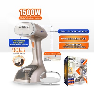 DSP Plancha de Vapor Portátil para Ropa 1500W con Tanque de Agua de 180ML, Plancha de Vapor Doméstica KD138 - Product Image 1