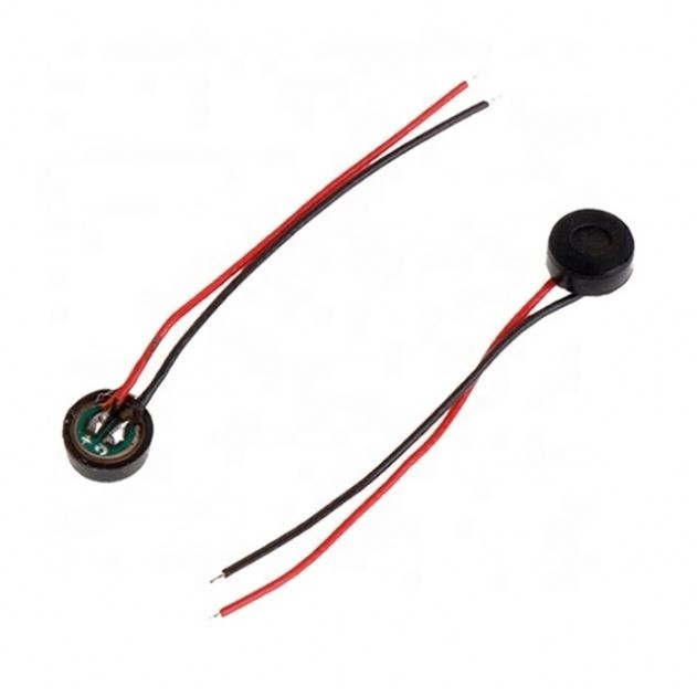 4x1.5mm 4015 Electret Condenser Dual Wire Leads MIC Microphone Unit