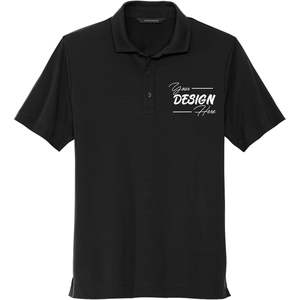 Mercer + Mettle personalizado bordado antiarrugas elástico para polos para hombre agregar textos de logotipo oscuro nombre del producto para hombre - Product Image 2