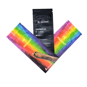 Bolsa de Mylar para Envolver a Mano, Personalizada, 30g 50g, para Hojas, Sellado Térmico, Envoltura para Cigarros Toba con Cierre Hermético - Product Image 5