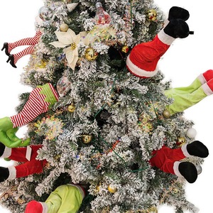 Nuevo colgante creativo de árbol de Navidad, decoraciones mecedoras, decoración navideña, diseño de escena, pantalones de hadas eléctricos - Product Image 4