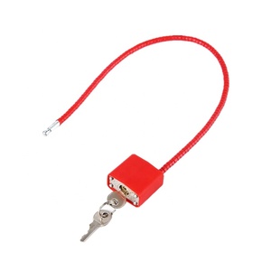 Offre Spéciale : Cadenas de Sécurité <span class=keywords><strong>à</strong></span> Câble de 15 pouces pour Armes <span class=keywords><strong>à</strong></span> Feu et Vélos – Conforme aux Normes Américaines (Hamlet) - Product Image 1