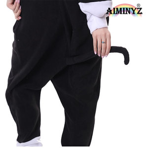 <span class=keywords><strong>Pigiama</strong></span> in pile termico di alta qualità con cappuccio, morbido e caldo, con stampa <span class=keywords><strong>gatto</strong></span>, per <span class=keywords><strong>donna</strong></span> taglie forti, ideale per l'inverno - Vendita all'ingrosso - Product Image 6