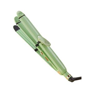 Plancha y rizador de pelo AUX 2 en 1, herramienta profesional de salón para rizar y alisar - Product Image 1