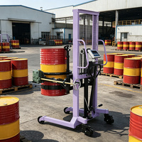 Basculeur de fûts haute fiabilité DA450-1 de 450 kg avec capteur de qualité supérieure et mât de levage robuste pour l'alimentation en matériaux