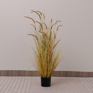 <span class=keywords><strong>Plante</strong></span> artificielle <span class=keywords><strong>en</strong></span> <span class=keywords><strong>pot</strong></span> de roseau vert <span class=keywords><strong>en</strong></span> plastique pour décoration de jardin et intérieur, plantes artificielles - Product Image 4