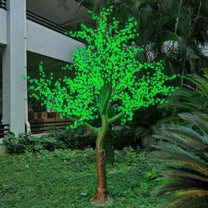 Iluminación LED de árbol de cerezo Artificial realista para decoración de jardín interior/exterior, iluminación de vacaciones de Navidad, Parque decorativo - Product Image 4