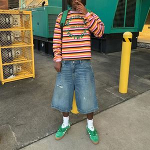 Camiseta personalizada a rayas de manga larga para hombre Camiseta a rayas de manga larga para hombre - Product Image 3