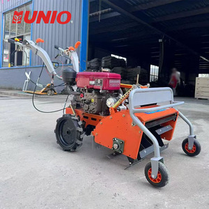 Mini motoculteur diesel 8 CV à poussée manuelle, déchiqueteuse de gazon, débroussailleuse, refroidi par eau, multifonctionnel - Product Image 1