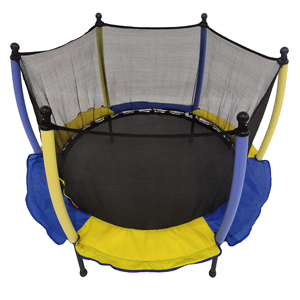 Cama elástica de trampolín para exteriores de 55 pulgadas Galecon con cubierta de salto elástico de espuma para interiores <span class=keywords><strong>Saltarina</strong></span> Cama Bounce con diversión de seguridad - Product Image 2
