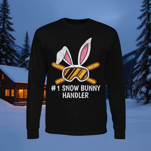 T-shirt à manches longues Snow Bunny Handler pour le ski et les soirées après-ski - Product Image 3