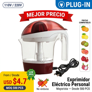 Exprimidor Eléctrico Personal Enchufable de 500ml para Naranja, Kiwi, <span class=keywords><strong>Granada</strong></span>, Venta al por Mayor, Bajo MOQ - Product Image 1