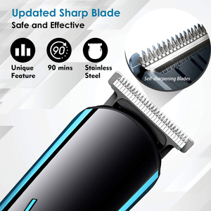 FANKE メンズヘアクリッパー カスタマイズ 5-in-1 USB充電式コードレスヘアトリマーセット - Product Image 4