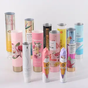 Laminated aluminum plastic tube composite tube skin care lotion ointment shoe polish Oil paint empty packaging tube container