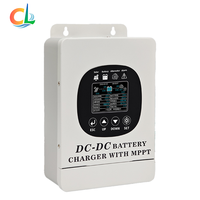 Chargeur de batterie DC-DC, contrôleur de charge solaire MPPT, entrée de courant PV 20A 40A, régulateur PV, courant de charge 10A 20A pour utilisation en camping-car/voiture