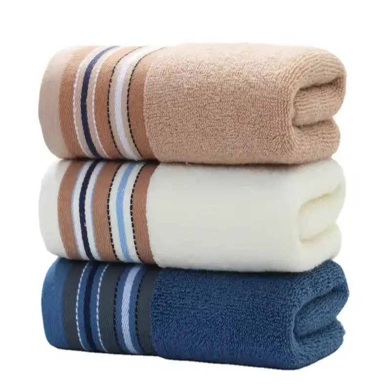 Full cotton bath towel wholesale 70*140 adult home custom beauty salon hotel can embroider logo towel